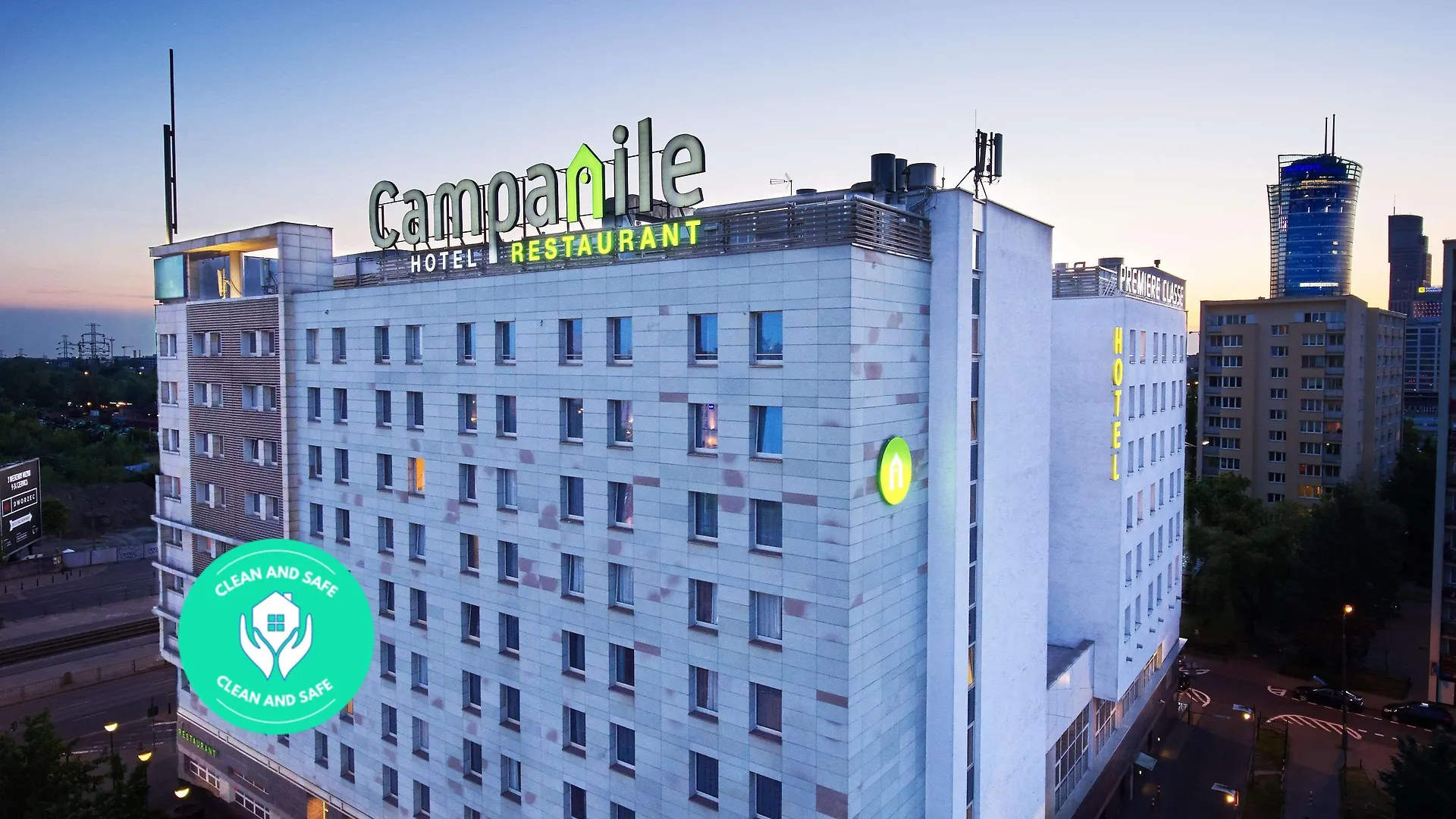 Campanile Warszawa Centrum location